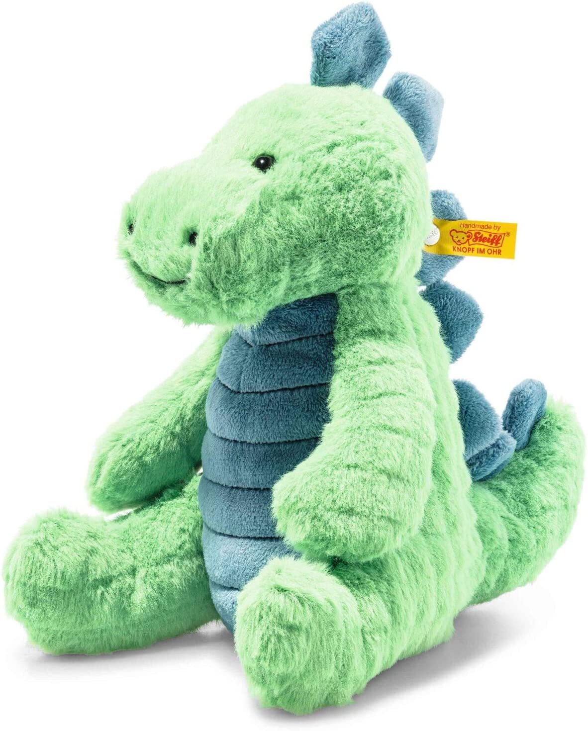 Steiff 087813  Soft Toy Spott Stegosaurus Soft Cuddly Friends Cuddly Toy 28cm