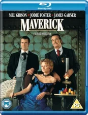 MAVERICK (1994) Mel Gibson Jodie Foster Blu-Ray NEW (USA Compatible)