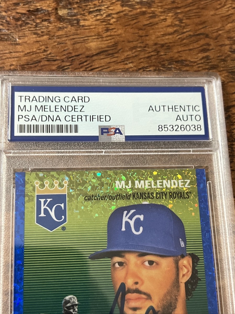 TOPPS DYNASTY MJ MELENDEZ auto WBC サイン MJ Melendez IP Signed Topps Chrome Card Psa Dna Coa Slab