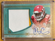 2015 Topps Definitive - Chris Conley - Rookie RC Patch Auto /25 - KC Chiefs