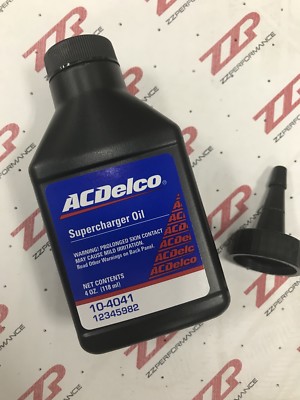 Genuine GM Supercharger Oil Fluid 4oz OE 12345982 for sale online 