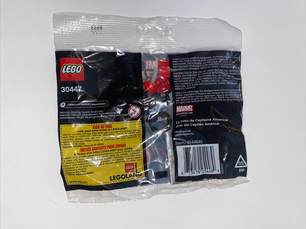 Lego 30447 Marvel Super Heroes Captain America's Motorcycle