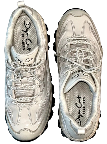 New SKECHERS X DOJA CAT 9.5 OFF WHITE LITE SHINE 177941 SNEAKERS OPEN BOX PRIORI - Picture 2 of 7
