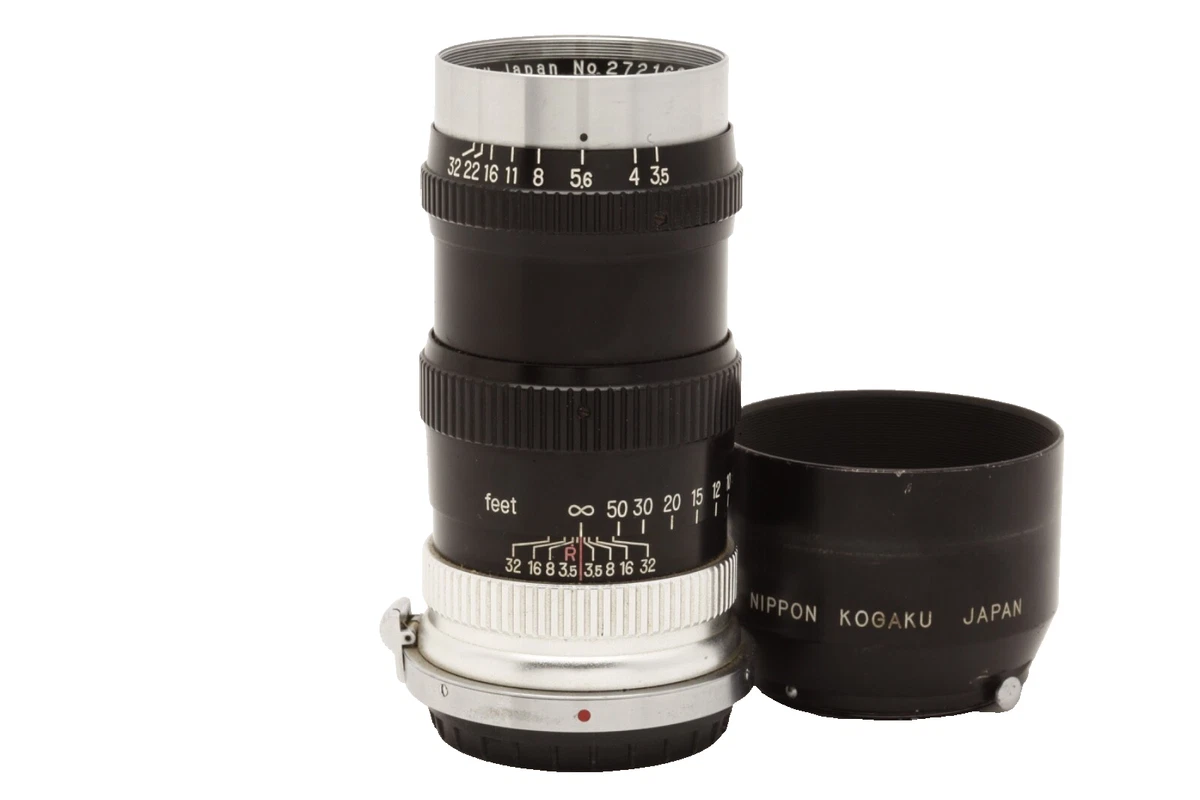 Nikon NIKKOR f/3.5 Camera Lenses 135mm Focal for sale - eBay