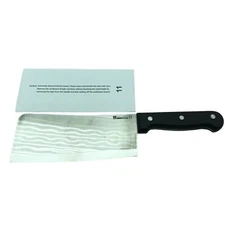 NEW Ronco Showtime Six Star #11 CLEAVER Kitchen Knife Stainless Steel Full Tang
