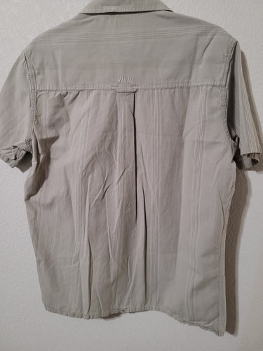 Kuhl Mens Medium Short Sleeve Button Up Outdoor Hiking Brown Shirt M71 - Picture 4 of 4