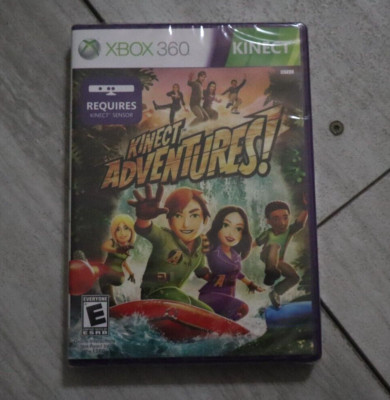 Kinect Adventures Game (Microsoft Xbox 360, 2010) Factory SEALED NEW
