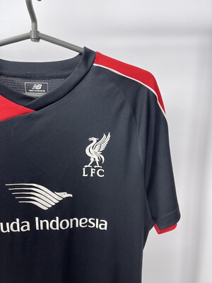 New Balance LIVERPOOL FC Garuda Indonesia Black Size M | eBay