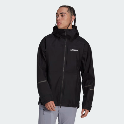 Adidas GTX 2XL Men's Jacket Black Rare Outdoors Terrex Gore-Tex