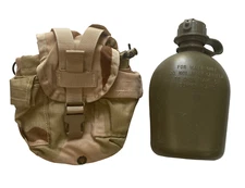 USGI MOLLE II 1QT Canteen/Utility Pouch DCU/3 Color with Canteen