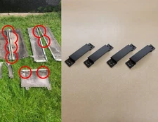 Cadillac Brougham Cladding Molding REPAIR Loop Tabs Fix (4) For Clips 90-92 1990