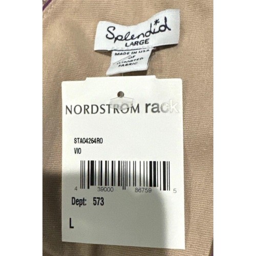 Splendid NWT Halter Top In Violet -Size Large - Picture 6 of 7