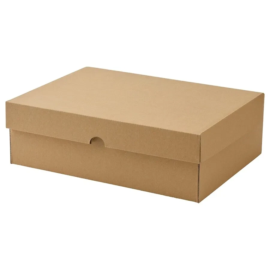 5x Cardboard Storage Boxes with Lids Stackable Underbed Office Home Organiser - Image 4 of 4