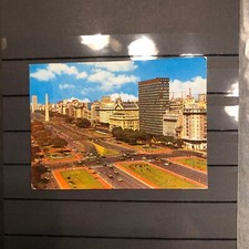 Postkarte Buenos Airres aus Argentinien echt gelaufen 