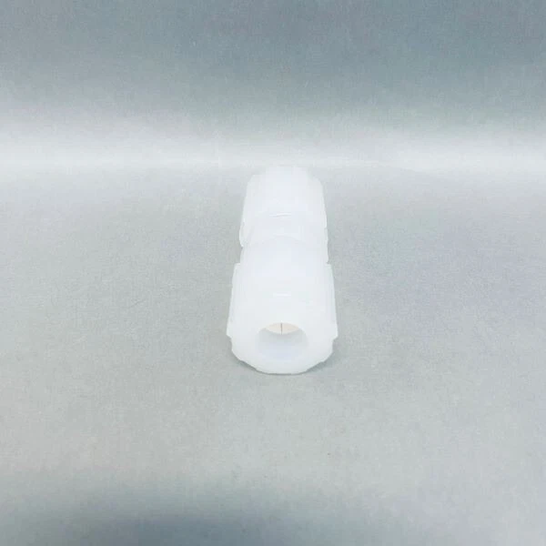 Parker Pargrip Straight Connector 1/2 x 1/2 in Tube OD Compression PFA - Image 2 of 4