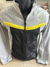 Nike Air Jordan Track Jacket Boys L 12-13 Yrs Full Zip Pockets Jumpman Logo