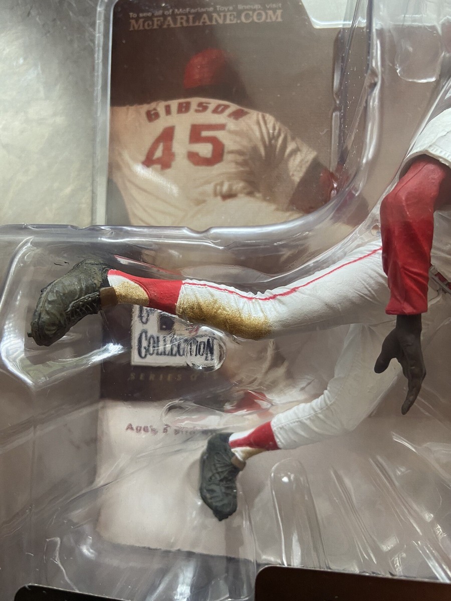 スポーツ MLB McFarlane Bob Gibson ST Cardinals McFarlane Toys 2004 MLB Series 1 St. Louis Cardinals Bob