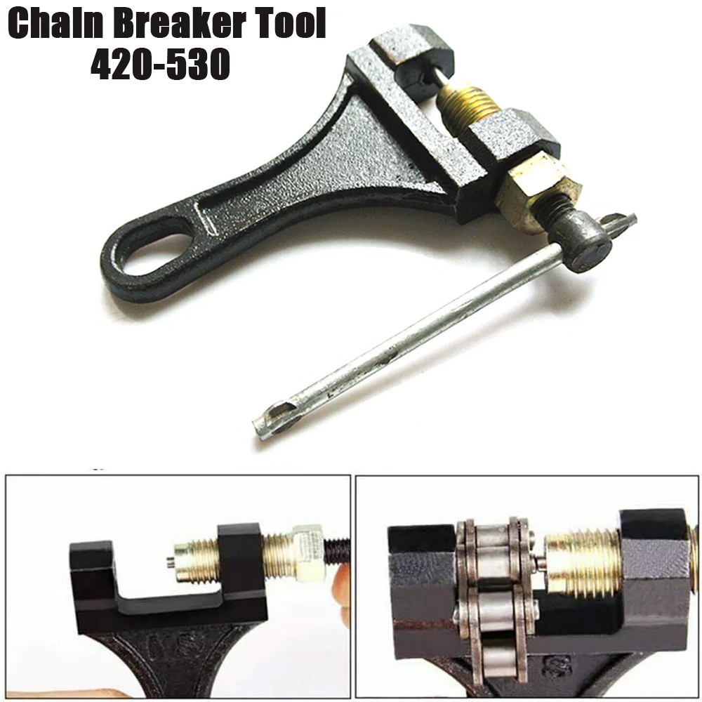 Universal Heavy Duty Chain Breaker Tool 420 530 Chain Motorcycle bike