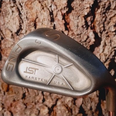 Nice Ping ISI Nickel Silver Dot S3 Sand Wedge SW 57 DG ZZ Lite Stiff Steel #W71