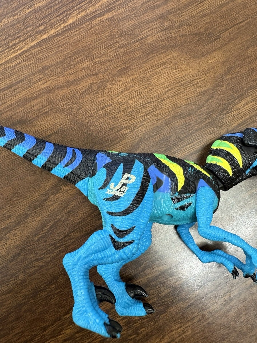 1997 Kenner Jurassic Park Chaos Effect Raptor Alpha JP 01 Dinosaur