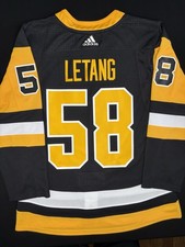 Pittsburgh Penguins Kris Letang Authentic Adidas Hockey Jersey Size: 50