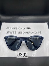 Vogue Women's Transparent Blue Cat Eye Sunglasses - VO5294-S 27647C 55-21-140