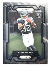 ROOKIE CARD TYJAE SPEARS Tennessee Titans 2023 Panini Prizm Football Card #396