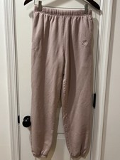 victorias secret pink sweatpants size small
