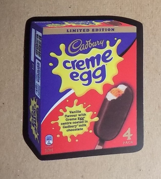 CADBURY - CREME EGG - Whacky Sticker