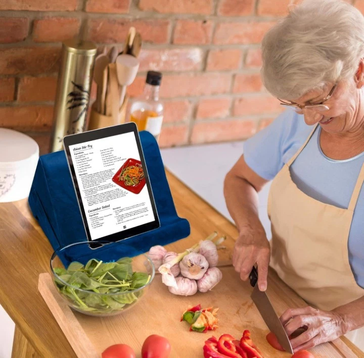 Soporte para Tableta Almohada Ontel - Multi-Ángulo-Suave-Azul-Nuevo ENVÍO~RÁPIDO 📭 �§ Foto 3 de 3