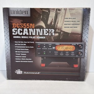 UNIDEN Bearcat BC355N 300 Channel 800MHz Base/Mobile Police Fire Scanner