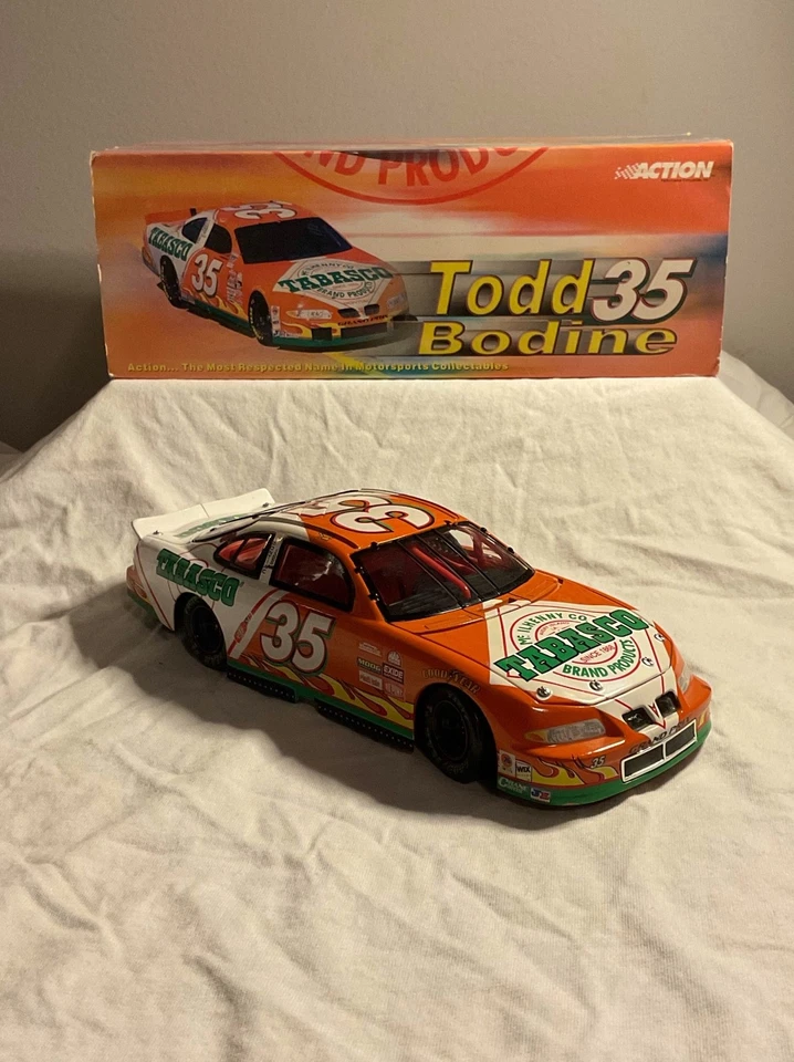 Action #35 Todd Bodine 1:24 1998 Pontiac Tabasco Diecast 1 of 1000 - Image 2 of 3