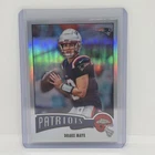 2025 Topps Chrome Football Drake Maye 1975 Throwback Refractor Patriots