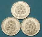 1944 Mexico 50 Centavos Silver — photo from another recent sale