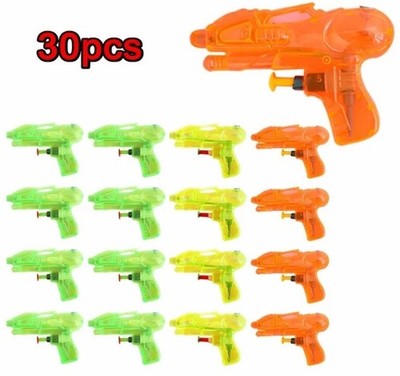 30X Mini Wasserpistolen Pistolen Kinder Spaß Spielzeug Garten Strand Spielzeug Outdoor Urlaub Geschenk