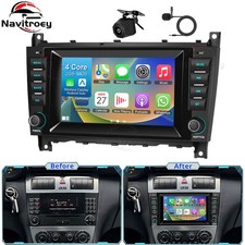 2+64G Android 15 Autoradio GPS Nav Für Mercedes Benz C/CLC Klasse W203 CL203 Kam 2+64G Android 15 Autoradio GPS Nav Für Mercedes Benz C/CLC Klasse W203 CL203 Kam