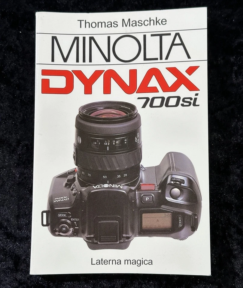 Fachbuch Spiegelreflexkamera MINOLTA DYNAX 700si Handbuch von Thomas Maschke - Bild 1 von 4