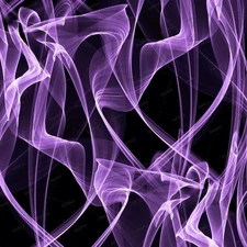 Deep Purple Smoke on the Water - 18"x46" Hydrographic Film Hydro Dipping