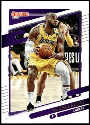 2021-22 Donruss #12 LeBron James E1
