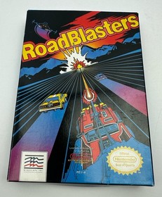 RoadBlasters (Nintendo, NES 1990) con caja de juego espuma sin manual PROBADO