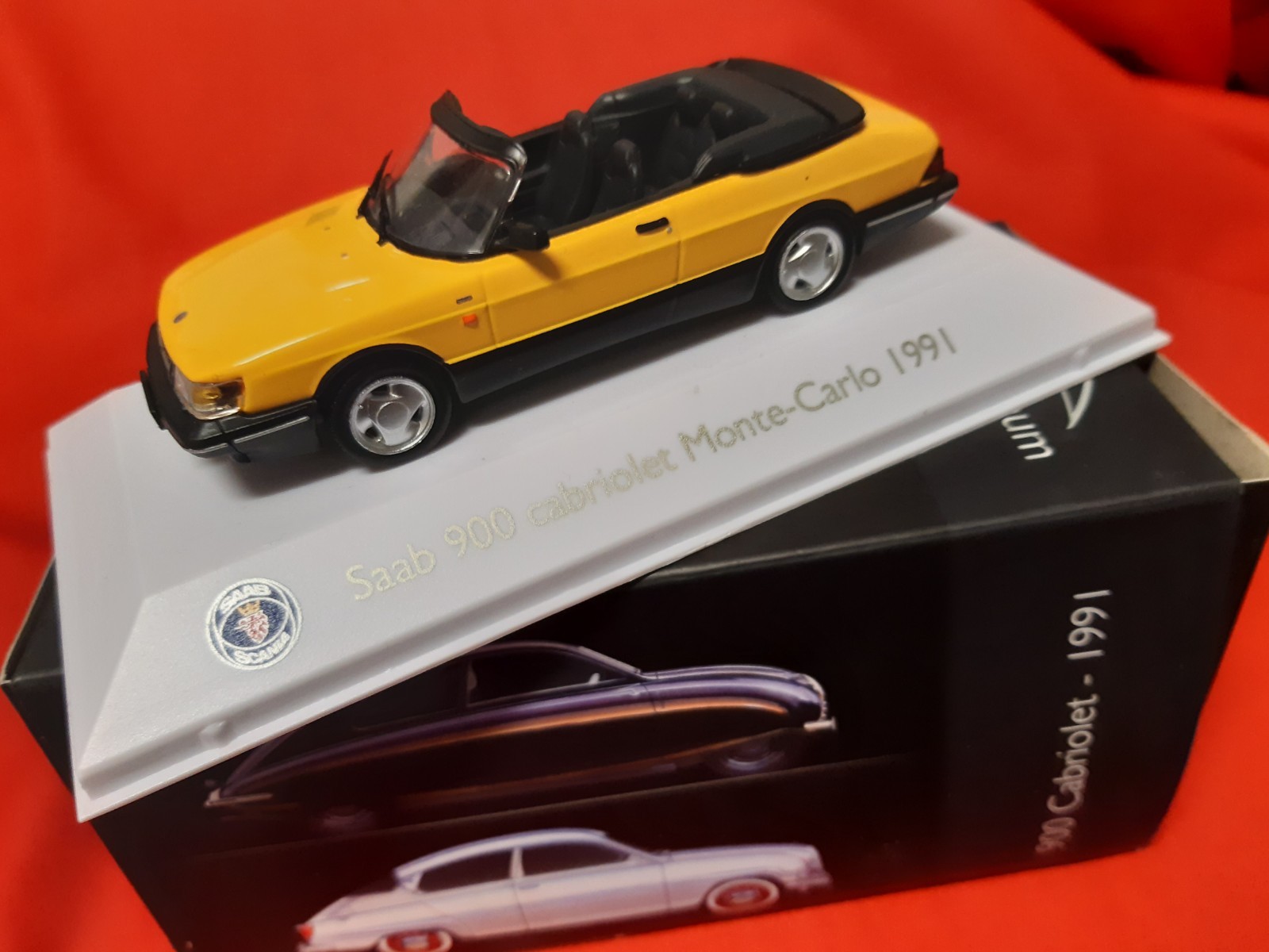 Saab 900 Convertible Cabriolet 1991 #  Atlas Museum Collection 1:43  #
