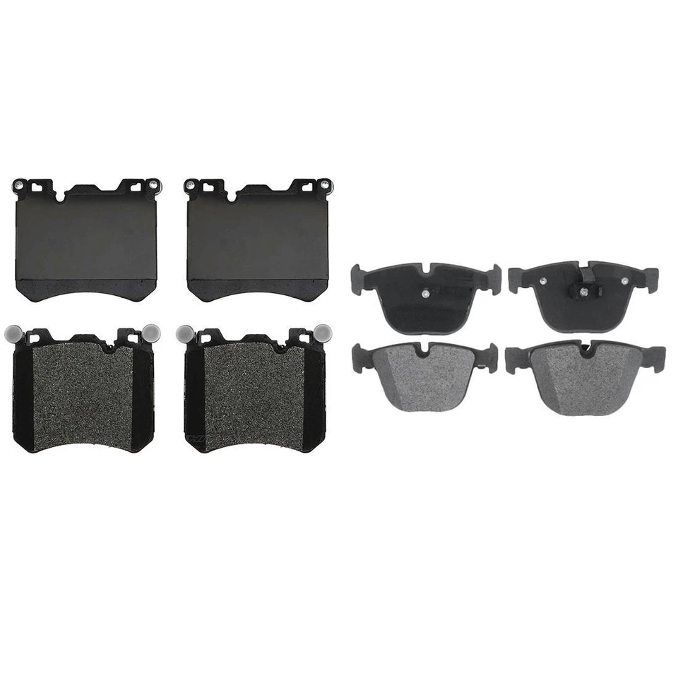 Pastillas de freno metálicas Element3 para BMW X5 2013 2012 2011 2010 delanteras y traseras Foto 4 de 4