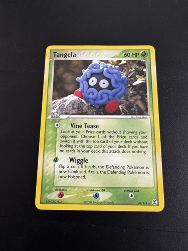 Pokémon TCG Tangela EX FireRed & LeafGreen 30/112 Regular Rare LP
