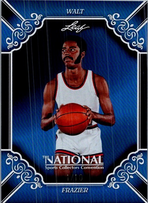Walt Frazier 2026 Leaf National NSCC Exclusive Blue /10