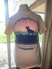 Vintage Rocky Mountains National Park Tshirt 80s USA Made