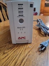 APC Back-UPS CS 350 NEW BATTERY Uninterruptible Power Supply