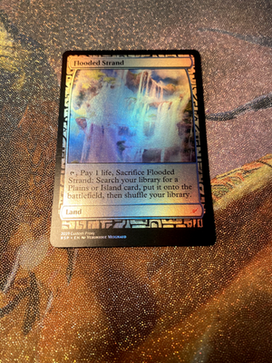 #ad Foil Fullart Flooded Strand Fetchland HIGH QUALITY $3.99