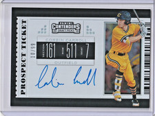 2019 Panini Contenders Draft Picks Corbin Carroll RC Prospect Ticket Auto /99 #7