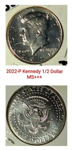 US Kennedy Half Dollar Lot Of 17, Majority MS+++ , Some AU And XF , Beautiful!