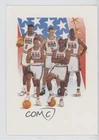 1991 Skybox Mail-In Barcelona '92 Team USA (Olympics) Larry Bird Michael Jordan